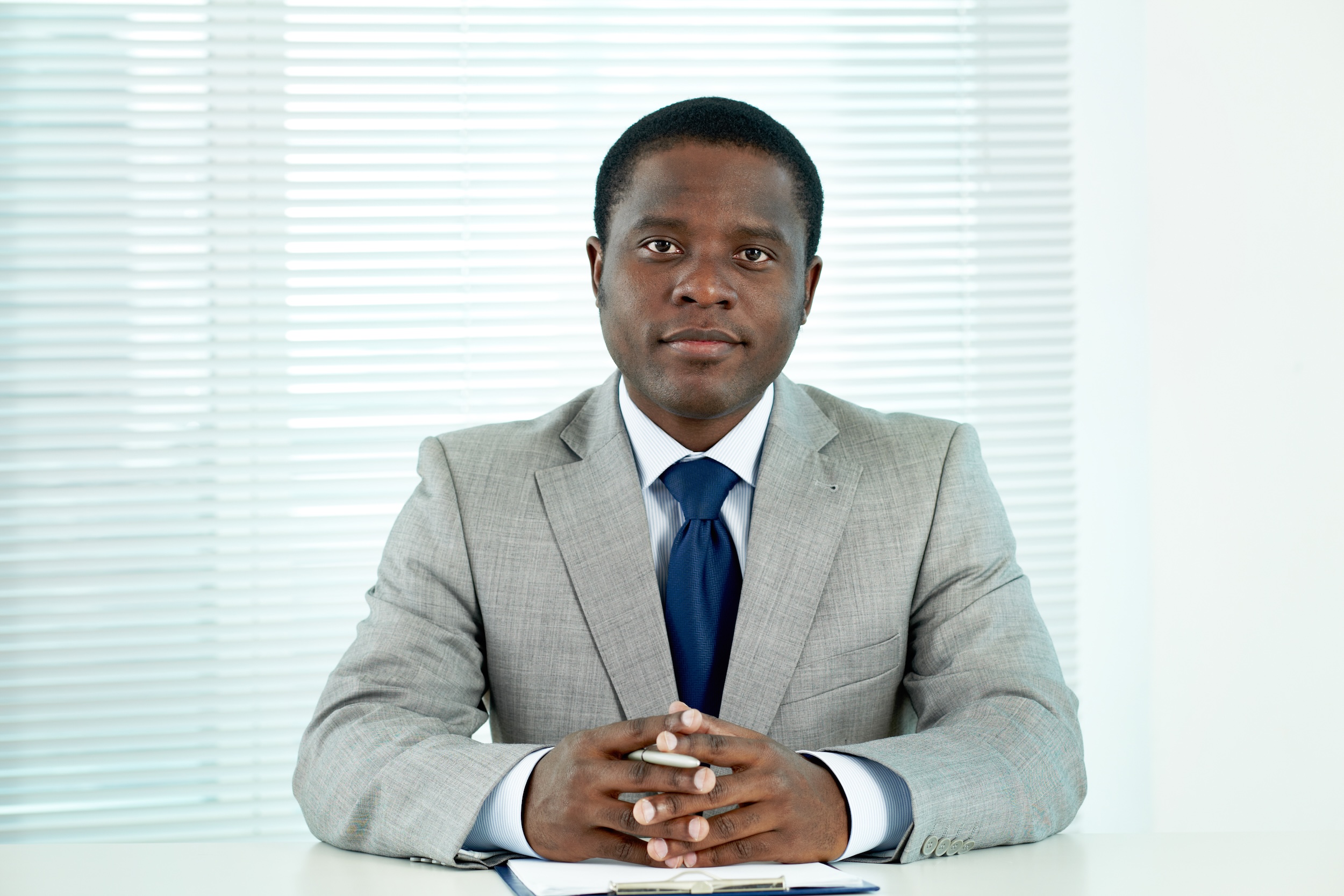Office shot of a corporate worker